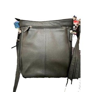 Gun Tote'n Mamas Leather Concealed Carry CCW Bucket Tote Gun Purse Black